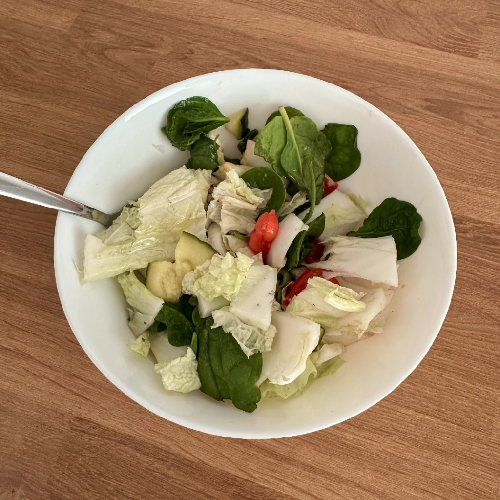Svěží a chutný zeleninový salát