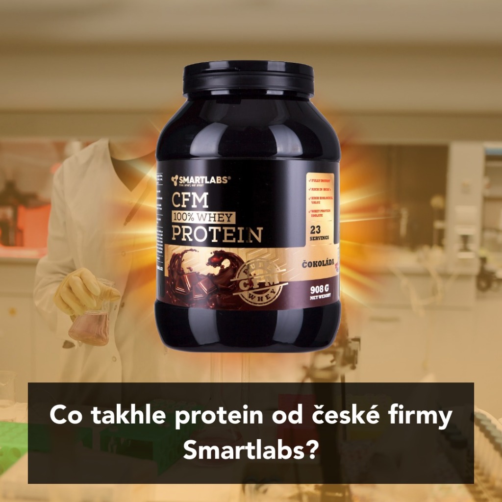 Český CFM 100% Whey protein od Smartlabs
